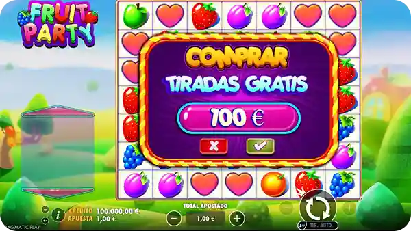 Fruit Party comprar tiradas gratis