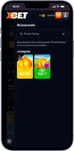 Buscar el juego Fruit Party